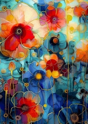 Enjoy Puzzle Ihr Wildblumengarten 1000 Teile