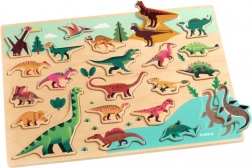Djeco Holzpuzzle Dinosaurier