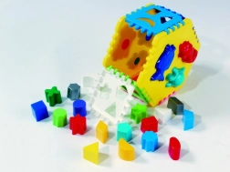 Steck-Sechseck Galaxis – Lernspielzeug zur Förderung der Feinmotorik