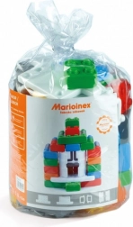 Bausteine Ziegel Junior, 40 Teile mit Fenstern und Türen