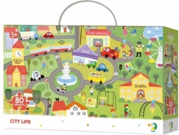 Puzzle Suchspiel – Stadt, 80 Teile