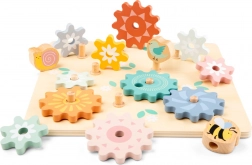 Gartenzahnräder-Spielzeug aus Holz für Kinder