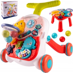 Lauflernwagen 3-in-1 mit Basketball Dino