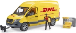Bruder Mercedes-Benz Sprinter DHL mit Fahrer und Zubehör