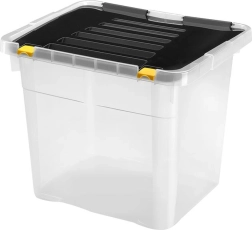 Kunststoff-Aufbewahrungsbox mit Deckel HEIDRUN One 36 l