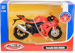 Motorradmodell 1:18 Suzuki GSX‑R1000 rot
