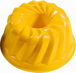 Androni Sandform Gugelhupf 12 cm – Gelb