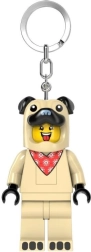 LEGO Schlüsselanhänger Mops – Minifigur