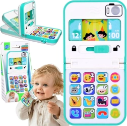 Interaktives musikalisches Klapptelefon für Kinder