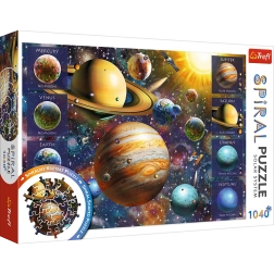 Puzzle Spiral Sonnensystem 1040 Teile