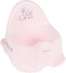 Spielender Kinder-Töpfchen Bunny rosa