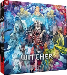 Puzzle The Witcher: Fraktion der Monster 500 Teile