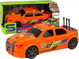 Rennwagen 1:16 mit Licht und Sound – orange