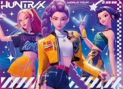 Ravensburger K-Pop: Dämonenjägerinnen Puzzle 4 × 100 Teile