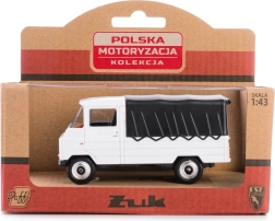 Sammlermodell des Lieferwagens PRL ŻUK – weiß