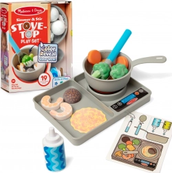 Kochset mit Farbwechsel MELISSA & DOUG Simmer & Stir, 19 Teile