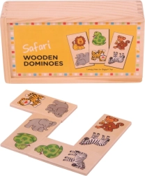 Bigjigs Toys Holzdomino Safari