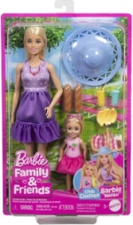 Barbie Familie und Freunde beim Picknick