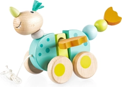 Holz-Ziehtier Drache