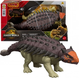 Jurassic World Rebirth Figur Ankylosaurus 24 cm mit Geräuschen