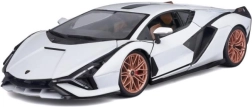 Bburago 1:18 TOP Lamborghini Sián FKP 37 Weiß/Schwarz