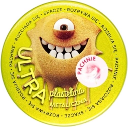 Ultra-Knetmasse duftend Gold metallic Zuckerwatte 128 g