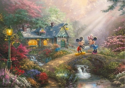 Puzzle in Blechdose Mickey & Minnie 500 Teile