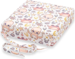Kinder-Sitzerhöhung für Stühle New Baby Basic Oktopus rosa
