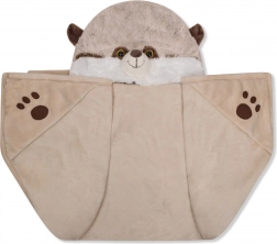 Warme Decke mit Kapuze Surikata von Cozy Noxxiez