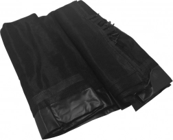 Schutznetz SKYRAMIZ für Gartentrampolin 305 cm, 6 Tunnel – Schwarz