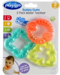 Playgro Set kühlender Beißringe 3 Stk.