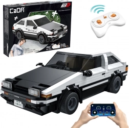 Bausteinset CADA RC Auto TOYOTA AE86 Trueno Initial D 1:20, 325 Teile