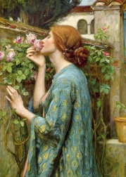 ENJOY Puzzle John William Waterhouse: Die Seele der Rose, 1000 Teile
