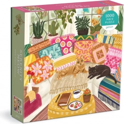 Galison Puzzle Ruhende Katzen 1000 Teile