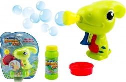SPARKYS Seifenblasen-Pistole Bubble Fun Dinosaurier mit Füllung grün