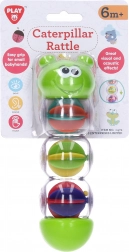 Rassel Raupe für Kinder 22 cm