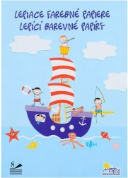 Selbstklebende farbige Papiere A4 – 8 Blatt