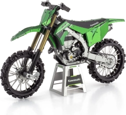 Metallisches 3D Puzzle Premium Serie Kawasaki KX450