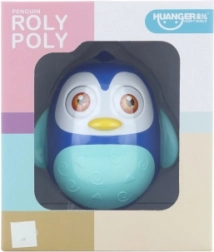 Blauer Rolly Polly Pinguin