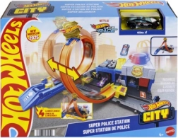 Hot Wheels City Super-Polizeistation mit Looping