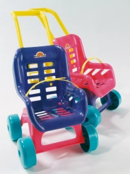 Puppenwagen rosa 48 cm
