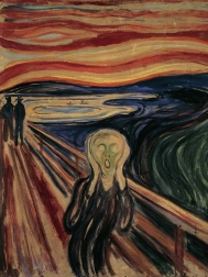 Puzzle Ravensburger Art Collection: Der Schrei, 1000 Teile