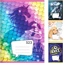 Heft A5, 20 Blatt – liniert 12 mm