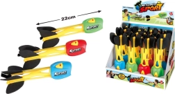 Abschuss-Pfeil mit Gummiband