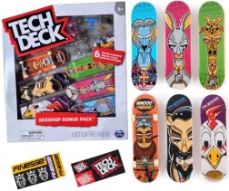 Tech Deck Fingerboard Sk8Shop 6er-Pack Finesse mit Zubehör