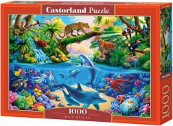 Puzzle 1000 Teile Wilde Natur, Delfine