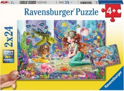 Ravensburger Puzzle Meerjungfrauen 2×24 Teile