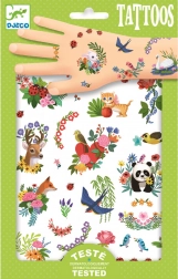 Glückliches Frühlings-Tattoo von Djeco