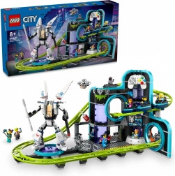 Lego City Park Welt der Roboter mit Achterbahn