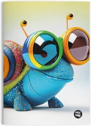 Heft A4 Liniert Schnecke